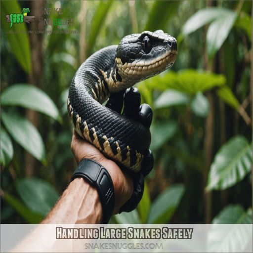 Handling Large Snakes Safely