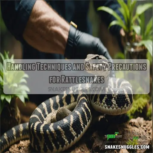 Handling Techniques and Safety Precautions for Rattlesnakes