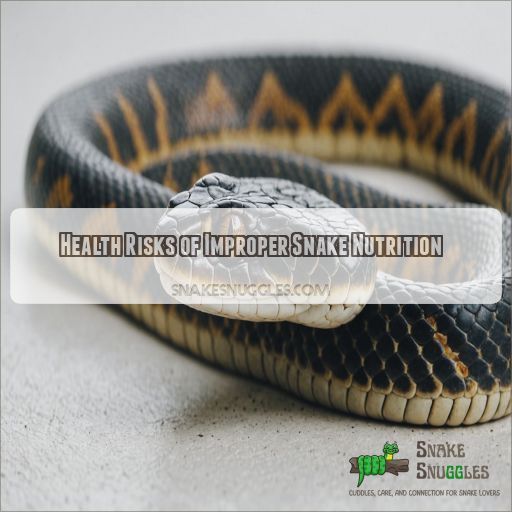 Health Risks of Improper Snake Nutrition