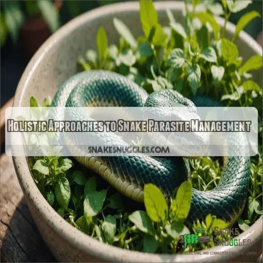 Holistic Approaches to Snake Parasite Management