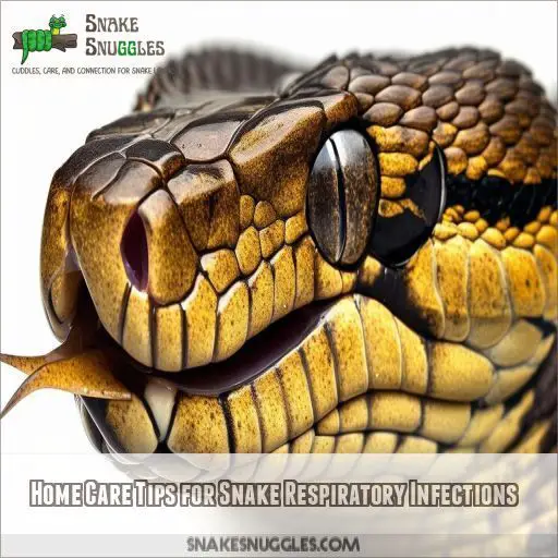 Home Care Tips for Snake Respiratory Infections