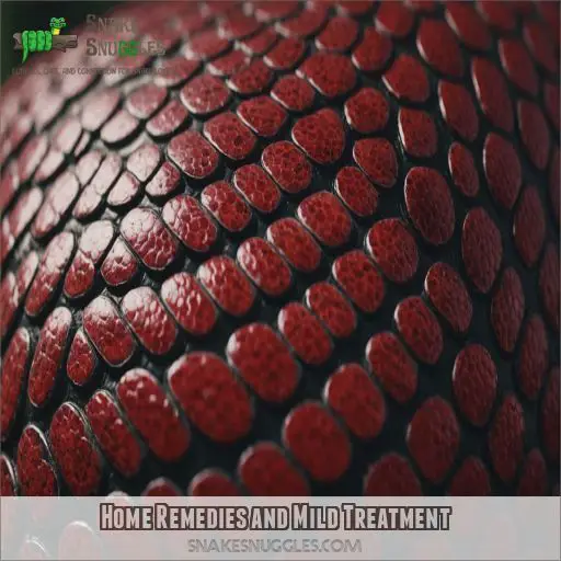 Home Remedies and Mild Treatment