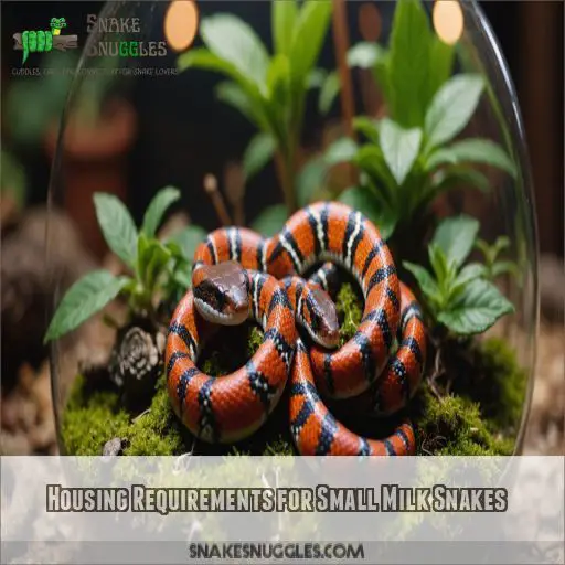 Housing Requirements for Small Milk Snakes