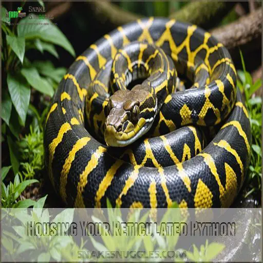 Housing Your Reticulated Python