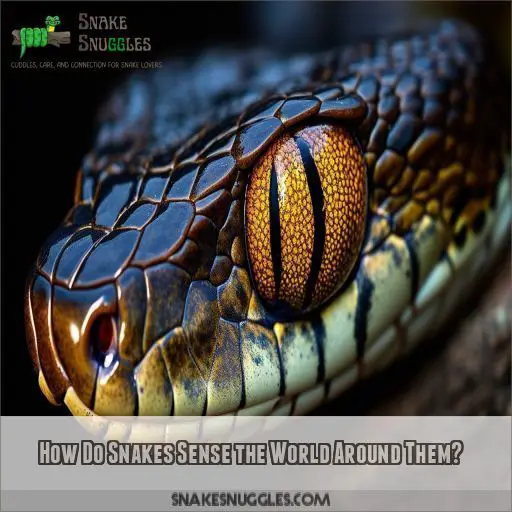 How Do Snakes Sense the World Around Them