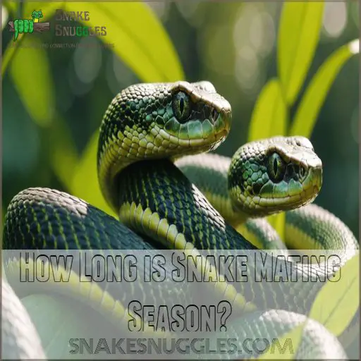 How Long is Snake Mating Season