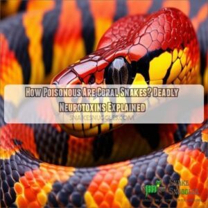 how poisonous are coral snakes