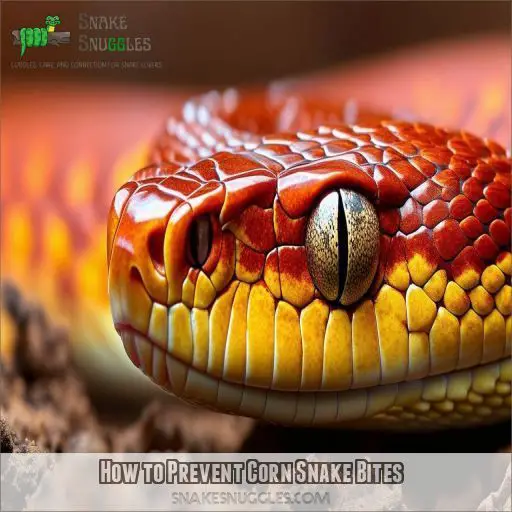 How to Prevent Corn Snake Bites