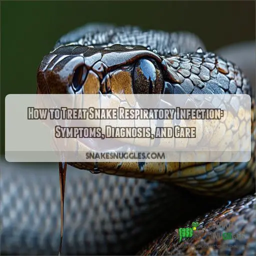 how to treat snake respiratory infection