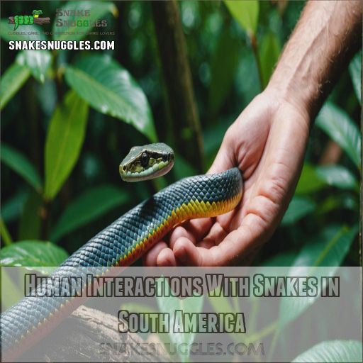 Human Interactions With Snakes in South America