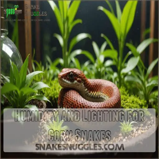 Humidity and Lighting for Corn Snakes