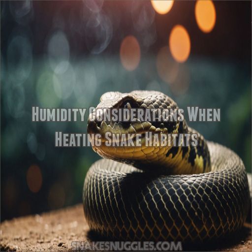 Humidity Considerations When Heating Snake Habitats