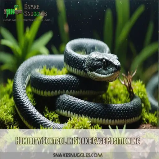 Humidity Control in Snake Cage Positioning