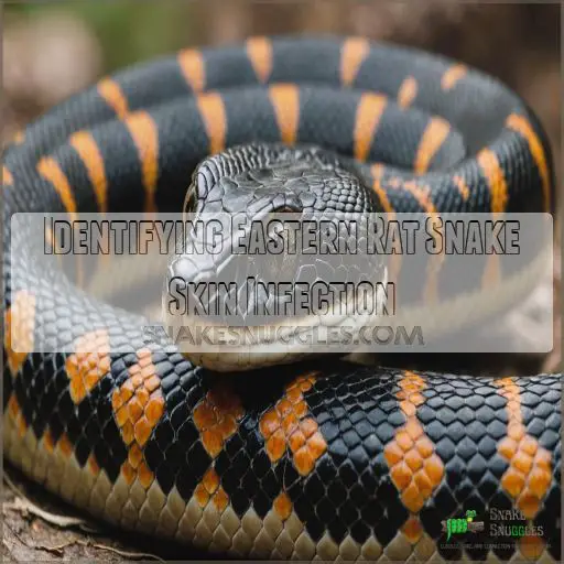 Identifying Eastern Rat Snake Skin Infection