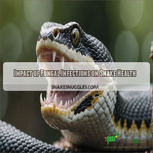 Impact of Fungal Infections on Snake Health