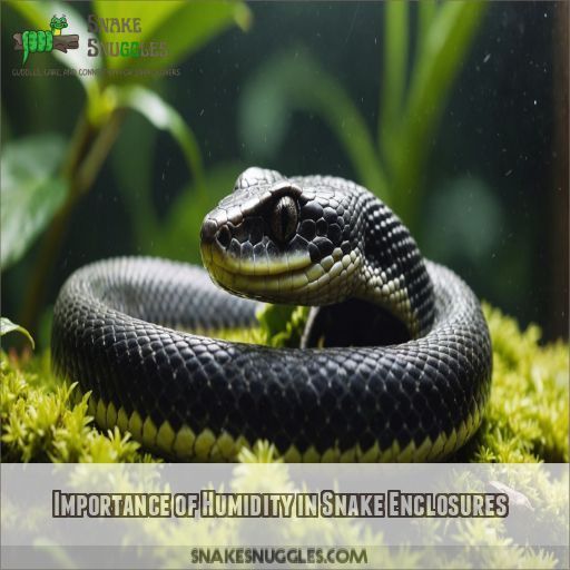 Importance of Humidity in Snake Enclosures