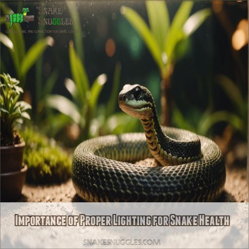 Importance of Proper Lighting for Snake Health