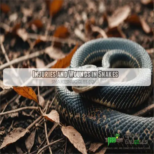 Injuries and Wounds in Snakes