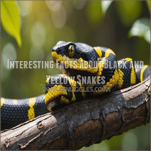 Interesting Facts About Black and Yellow Snakes