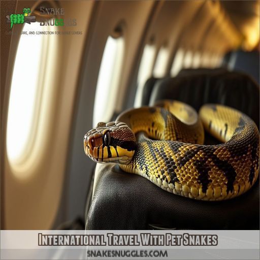 International Travel With Pet Snakes