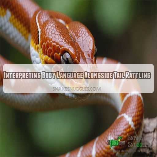 Interpreting Body Language Alongside Tail Rattling