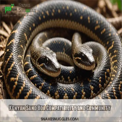 Kenyan Sand Boa Compatibility and Community