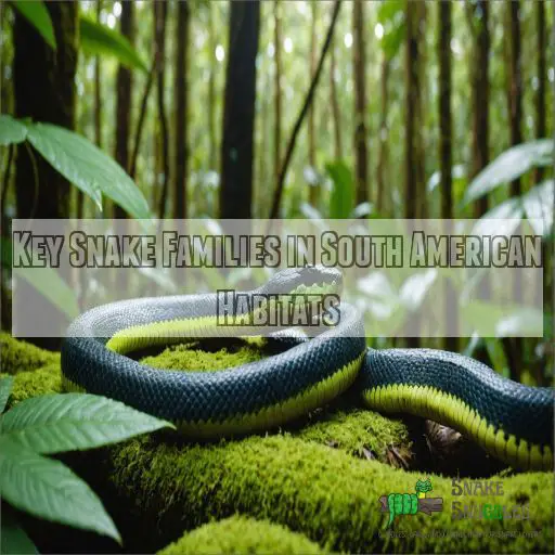 Key Snake Families in South American Habitats