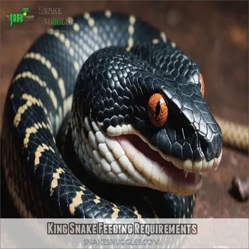 King Snake Feeding Requirements