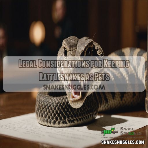 Legal Considerations for Keeping Rattlesnakes as Pets