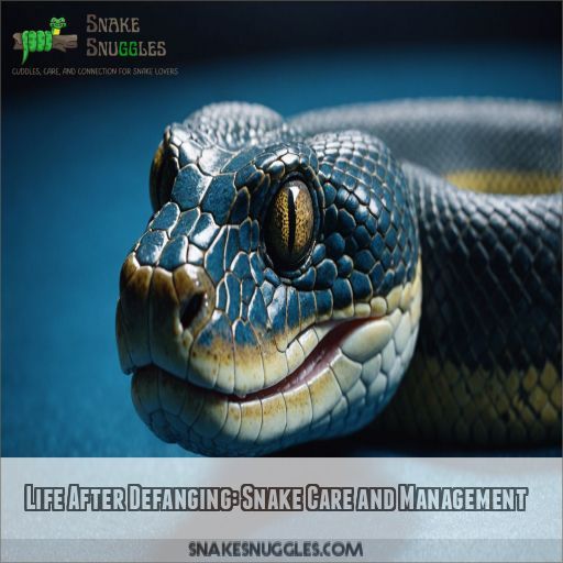 Life After Defanging: Snake Care and Management