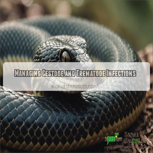 Managing Cestode and Trematode Infections