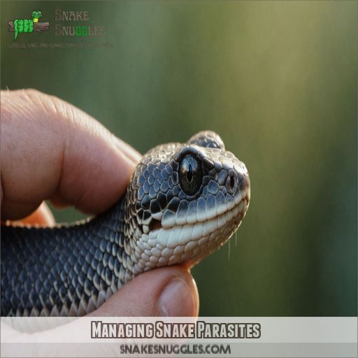 Managing Snake Parasites