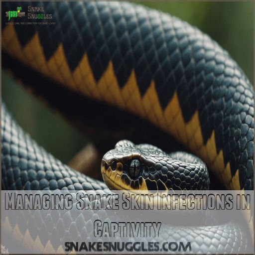 Managing Snake Skin Infections in Captivity