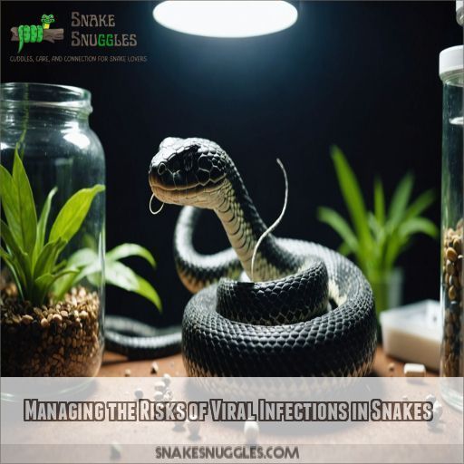 Managing the Risks of Viral Infections in Snakes