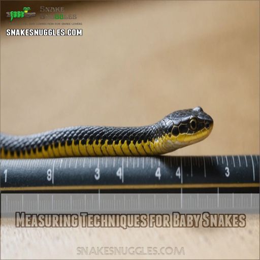 Measuring Techniques for Baby Snakes