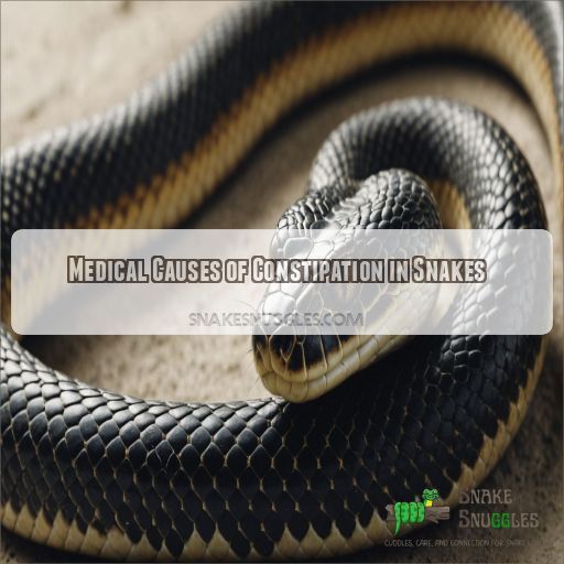 Medical Causes of Constipation in Snakes