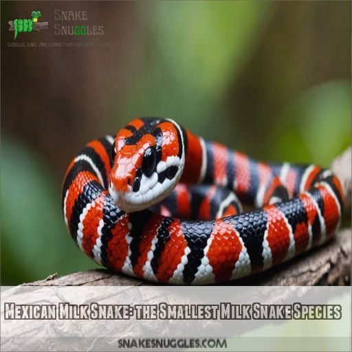 Mexican Milk Snake: the Smallest Milk Snake Species