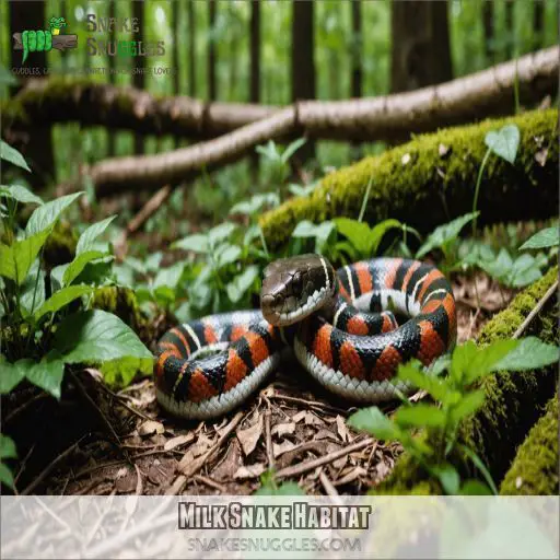 Milk Snake Habitat