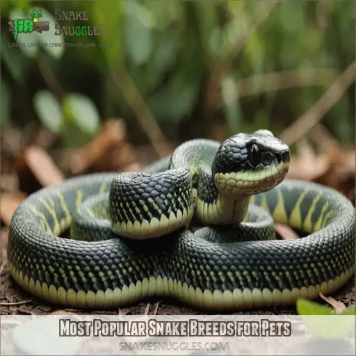 Most Popular Snake Breeds for Pets