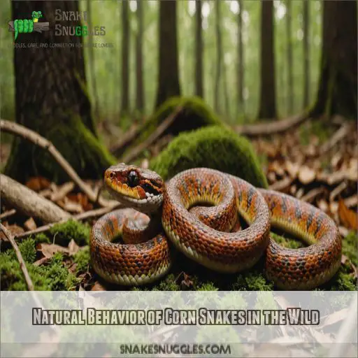 Natural Behavior of Corn Snakes in the Wild