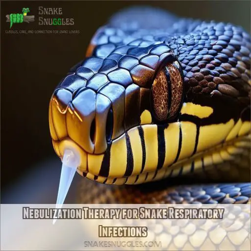 Nebulization Therapy for Snake Respiratory Infections