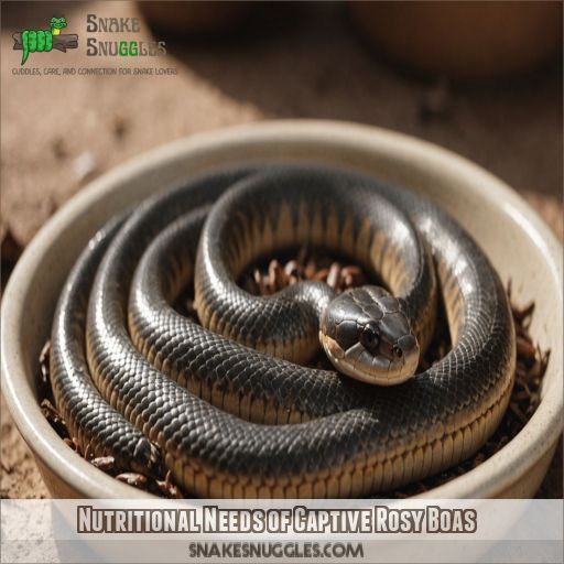 Nutritional Needs of Captive Rosy Boas