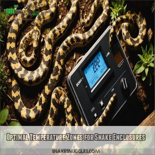 Optimal Temperature Zones for Snake Enclosures