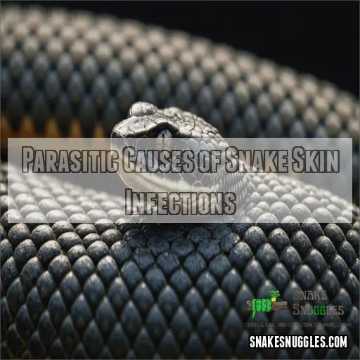 Parasitic Causes of Snake Skin Infections