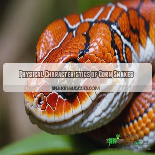 Physical Characteristics of Corn Snakes