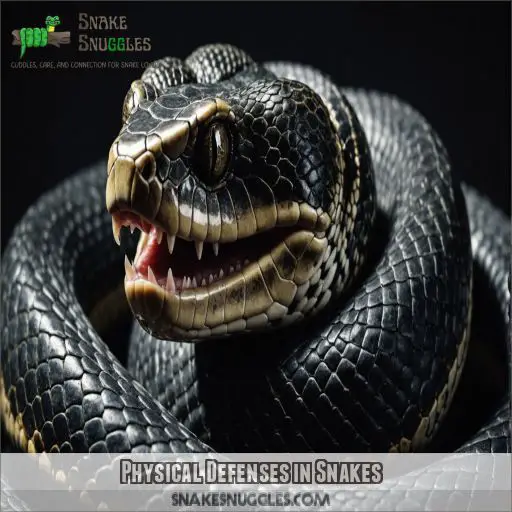 Physical Defenses in Snakes