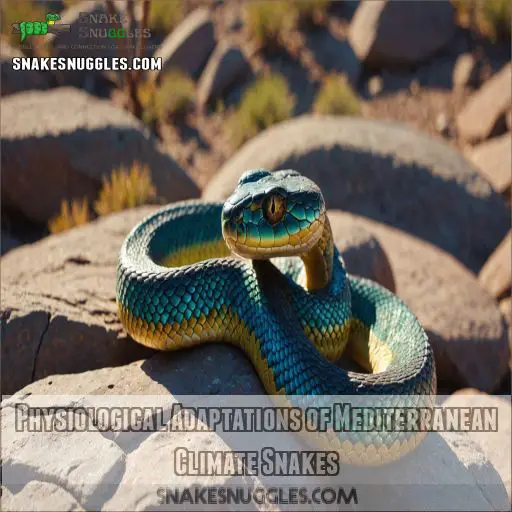 Physiological Adaptations of Mediterranean Climate Snakes