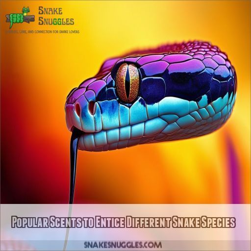 Popular Scents to Entice Different Snake Species