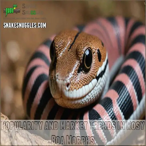 Popularity and Market Trends in Rosy Boa Morphs