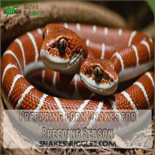 Preparing Corn Snakes for Breeding Season